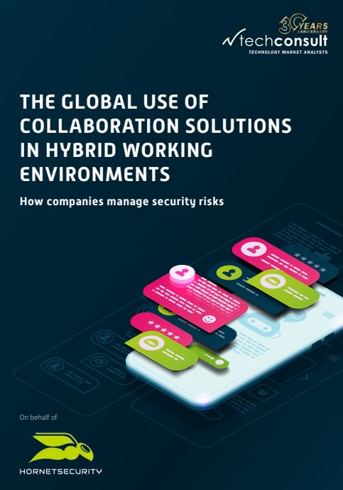 The global use of collaboration solutions in hybrid working environments