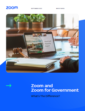 Zoom e Zoom for Government, qual è la differenza?