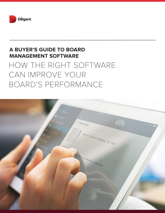 A Buyer’s guide to board management software