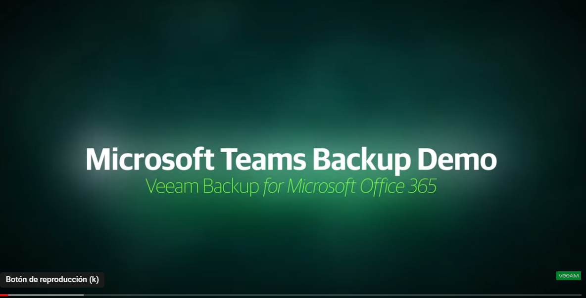 DEMO: Microsoft Teams Backup