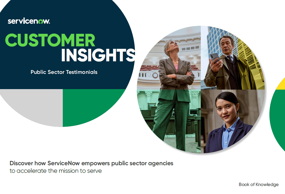 Customer insight – Public Sector Testimonials