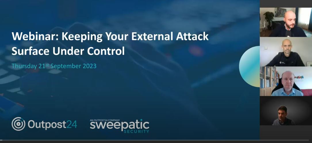 Keeping your External Attack Surface Under Control